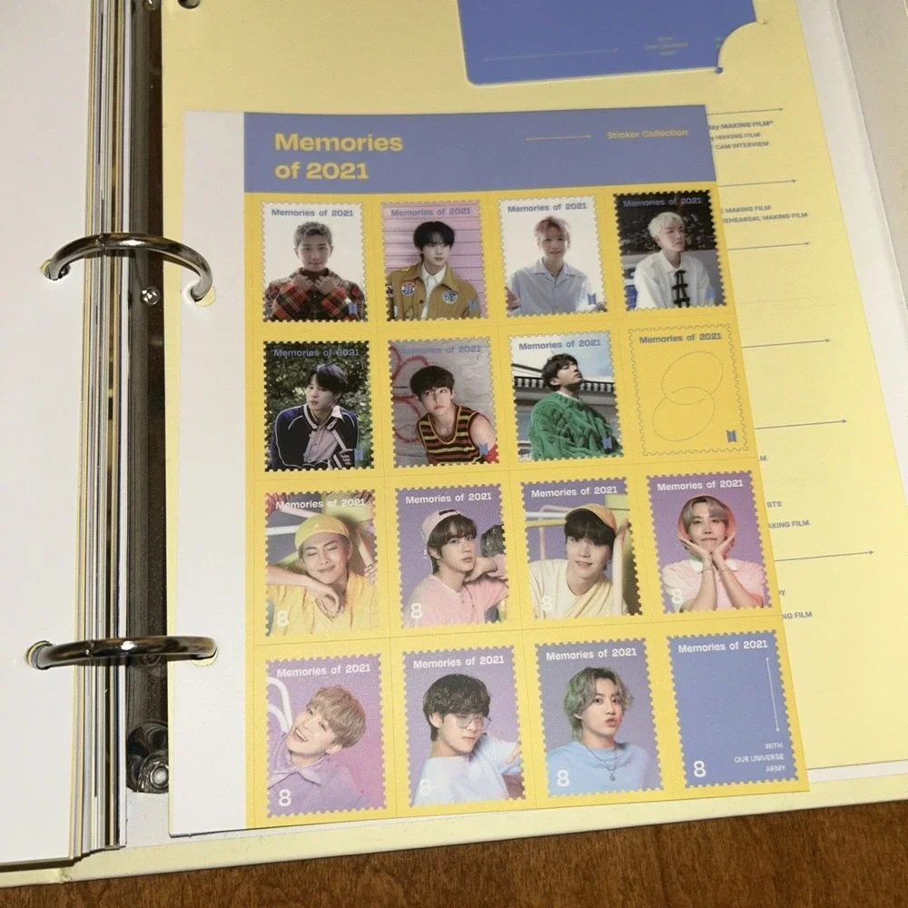 BTS Memories of 2021 Digital - J Hope PC Booklet Binder